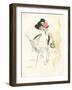 From a Sketch in Lead Pencil and Water-Colour, 1901-Jean Francois Raffaelli-Framed Giclee Print