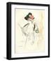 From a Sketch in Lead Pencil and Water-Colour, 1901-Jean Francois Raffaelli-Framed Giclee Print