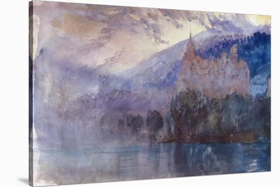 From a Sketchbook, 1866-John Ruskin-Stretched Canvas