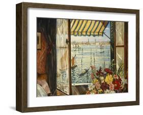 From a Venetian Window, 1934-Christopher Richard Wynne Nevinson-Framed Giclee Print