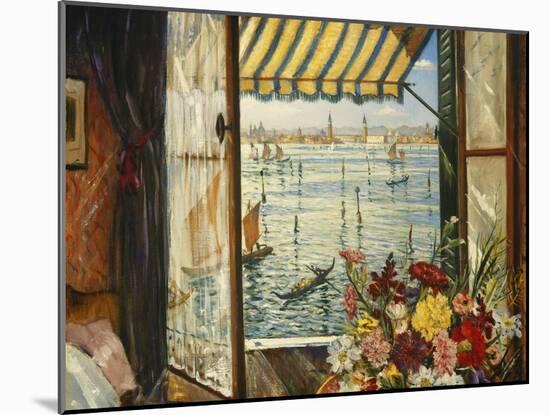 From a Venetian Window, 1934-Christopher Richard Wynne Nevinson-Mounted Giclee Print