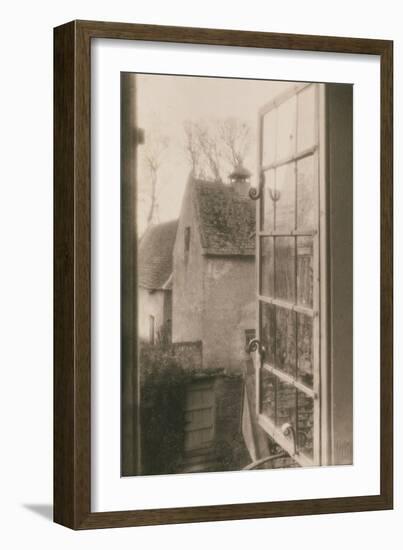 From a Window at Kelmscott Manor, 1896 (Platinum Print)-Frederick Henry Evans-Framed Giclee Print