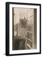 From a Window at Kelmscott Manor, 1896 (Platinum Print)-Frederick Henry Evans-Framed Giclee Print