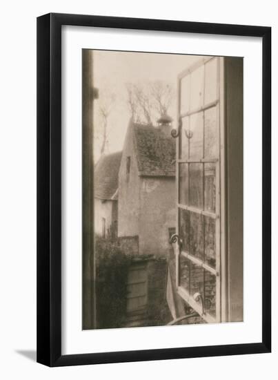 From a Window at Kelmscott Manor, 1896 (Platinum Print)-Frederick Henry Evans-Framed Giclee Print