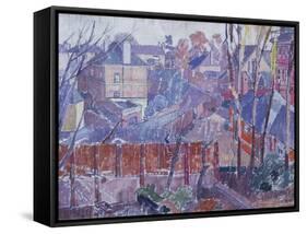 From a Window in Cambrian Road, Richmond-Spencer Gore-Framed Stretched Canvas
