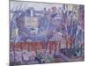 From a Window in Cambrian Road, Richmond-Spencer Gore-Mounted Giclee Print
