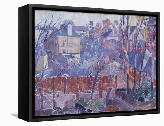 From a Window in Cambrian Road, Richmond-Spencer Gore-Framed Stretched Canvas