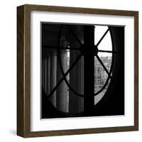 From a Window of the Louvre-Tom Artin-Framed Art Print