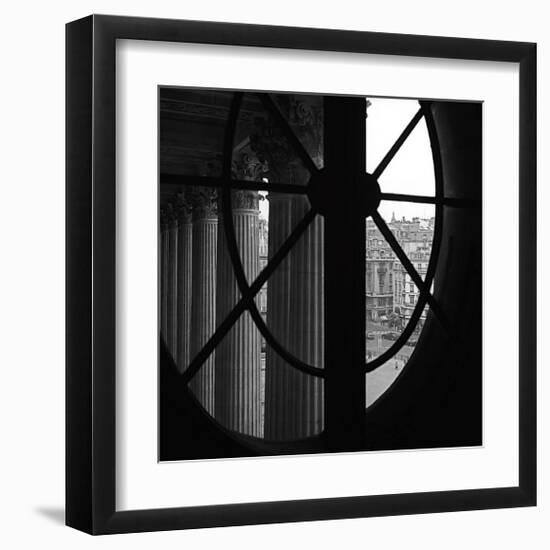 From a Window of the Louvre-Tom Artin-Framed Giclee Print