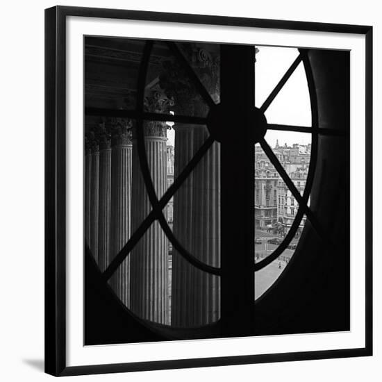 From a Window of the Louvre-Tom Artin-Framed Giclee Print