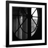 From a Window of the Louvre-Tom Artin-Framed Giclee Print