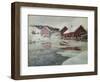 From Akers River, 1901-Fritz Thaulow-Framed Giclee Print