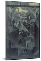 From an Office Window, 1918-Christopher Richard Wynne Nevinson-Mounted Giclee Print