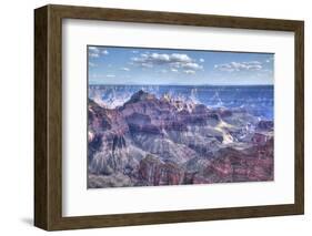 From Bright Angel Point, North Rim, Grand Canyon National Park, UNESCO World Heritage Site, Arizona-Richard Maschmeyer-Framed Photographic Print