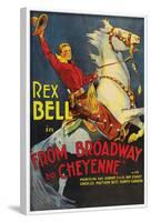 From Broadway to Cheyenne-null-Framed Art Print