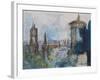 From Calton Hill, Edinburgh-Ann Oram-Framed Giclee Print