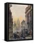 'From Cornhill', c1906-William Monk-Framed Stretched Canvas