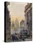 'From Cornhill', c1906-William Monk-Stretched Canvas