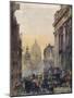 'From Cornhill', c1906-William Monk-Mounted Giclee Print