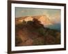 From English Seas - White Nose Cliff, the Highest in Dorset, C.1910-Joseph Langsdale Pickering-Framed Giclee Print