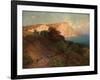 From English Seas - White Nose Cliff, the Highest in Dorset, C.1910-Joseph Langsdale Pickering-Framed Giclee Print