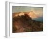 From English Seas - White Nose Cliff, the Highest in Dorset, C.1910-Joseph Langsdale Pickering-Framed Giclee Print