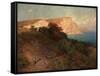 From English Seas - White Nose Cliff, the Highest in Dorset, C.1910-Joseph Langsdale Pickering-Framed Stretched Canvas