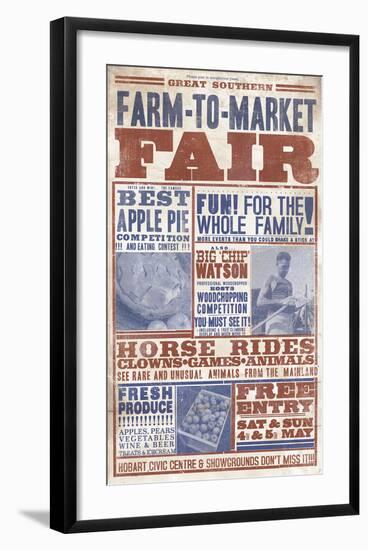 From Farm to Market-Luke Stockdale-Framed Art Print