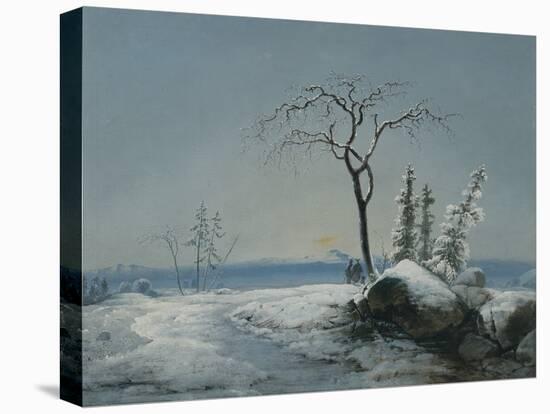 From Finnmarks, 1861-Peder Balke-Stretched Canvas