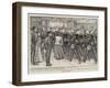 From Glasgow to the Front, the Departure of the 2nd Cameronians, Scottish Rifles-William Ralston-Framed Giclee Print