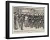 From Glasgow to the Front, the Departure of the 2nd Cameronians, Scottish Rifles-William Ralston-Framed Giclee Print