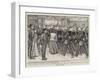 From Glasgow to the Front, the Departure of the 2nd Cameronians, Scottish Rifles-William Ralston-Framed Giclee Print