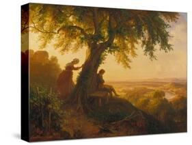 From Goethe's Hermann Und Dorothea, 1864-Eugen Napolean Neureuther-Stretched Canvas