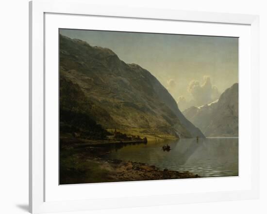 From Hardanger, 1869-Johan Fredrik Eckersberg-Framed Giclee Print