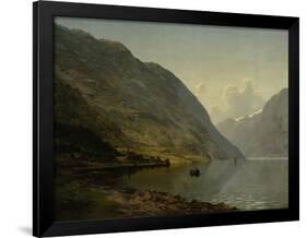 From Hardanger, 1869-Johan Fredrik Eckersberg-Framed Giclee Print