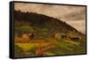 From Hegge in Valdres, (Oil on Canvas)-Harald Oscar Sohlberg-Framed Stretched Canvas