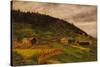 From Hegge in Valdres, (Oil on Canvas)-Harald Oscar Sohlberg-Stretched Canvas