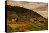 From Hegge in Valdres, (Oil on Canvas)-Harald Oscar Sohlberg-Stretched Canvas