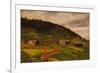 From Hegge in Valdres, (Oil on Canvas)-Harald Oscar Sohlberg-Framed Giclee Print