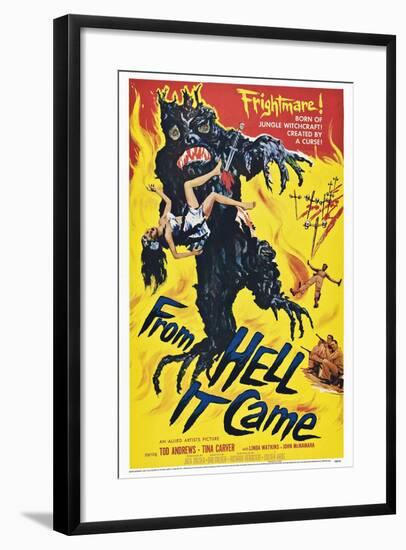 From Hell it Came-null-Framed Art Print