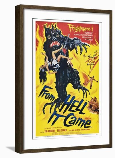 From Hell it Came-null-Framed Art Print