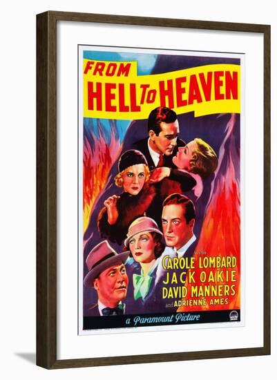 From Hell to Heaven-null-Framed Art Print