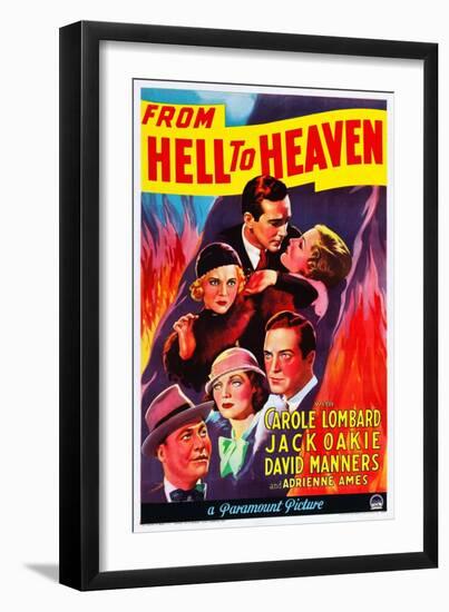 From Hell to Heaven-null-Framed Art Print