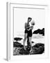 FROM HERE TO ETERNITY, 1953 directed by FRED ZINNEMANN Burt Lancaster and Deborah Kerr (b/w photo)-null-Framed Photo