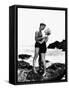 FROM HERE TO ETERNITY, 1953 directed by FRED ZINNEMANN Burt Lancaster and Deborah Kerr (b/w photo)-null-Framed Stretched Canvas