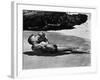 FROM HERE TO ETERNITY, 1953 directed by FRED ZINNEMANN Burt Lancaster and Deborah Kerr (b/w photo)-null-Framed Photo