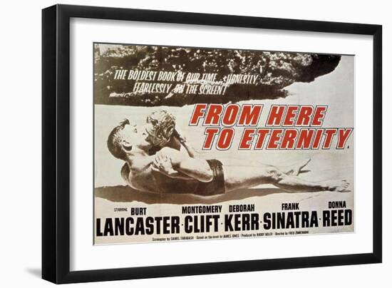 From Here To Eternity, 1953, Directed by Fred Zinnemann-null-Framed Giclee Print