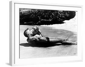 From Here to Eternity, Burt Lancaster, Deborah Kerr, 1953-null-Framed Photo