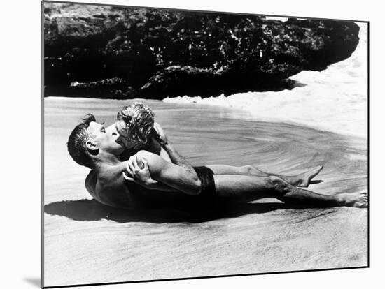 From Here to Eternity, Burt Lancaster, Deborah Kerr, 1953-null-Mounted Photo