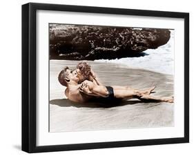 From Here to Eternity, Burt Lancaster, Deborah Kerr, 1953-null-Framed Photo